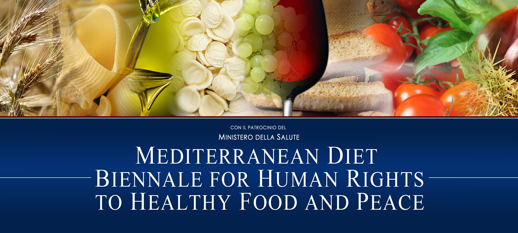 Biennale Dieta Mediterranea per i Diritti Umani la Cibo Sano e alla Pace